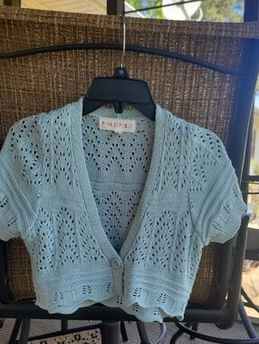 🦢Openwork Cardigan🐳